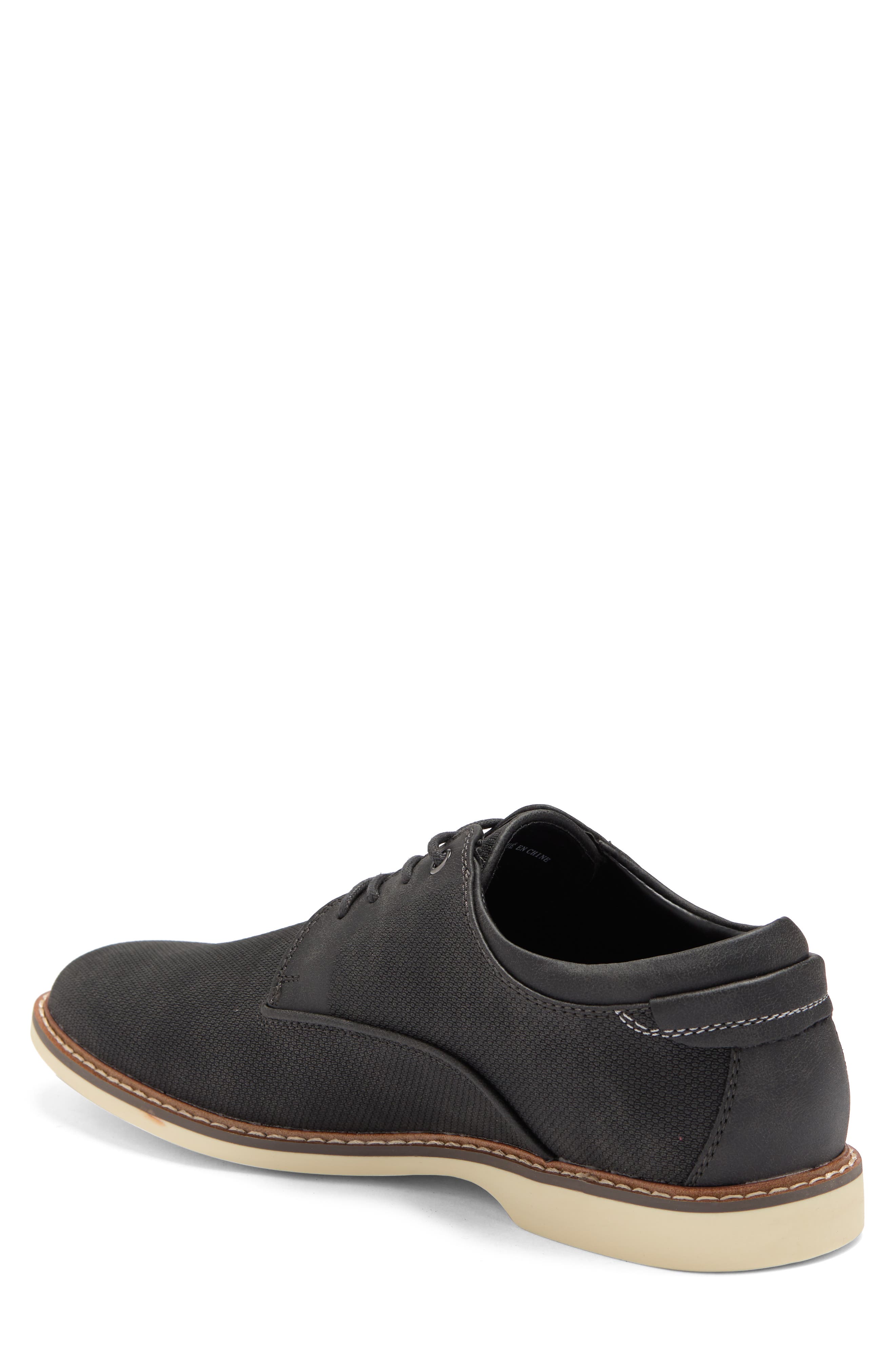 Scottie Textured Lace Up Derby, Alternate, color, CHARCOAL