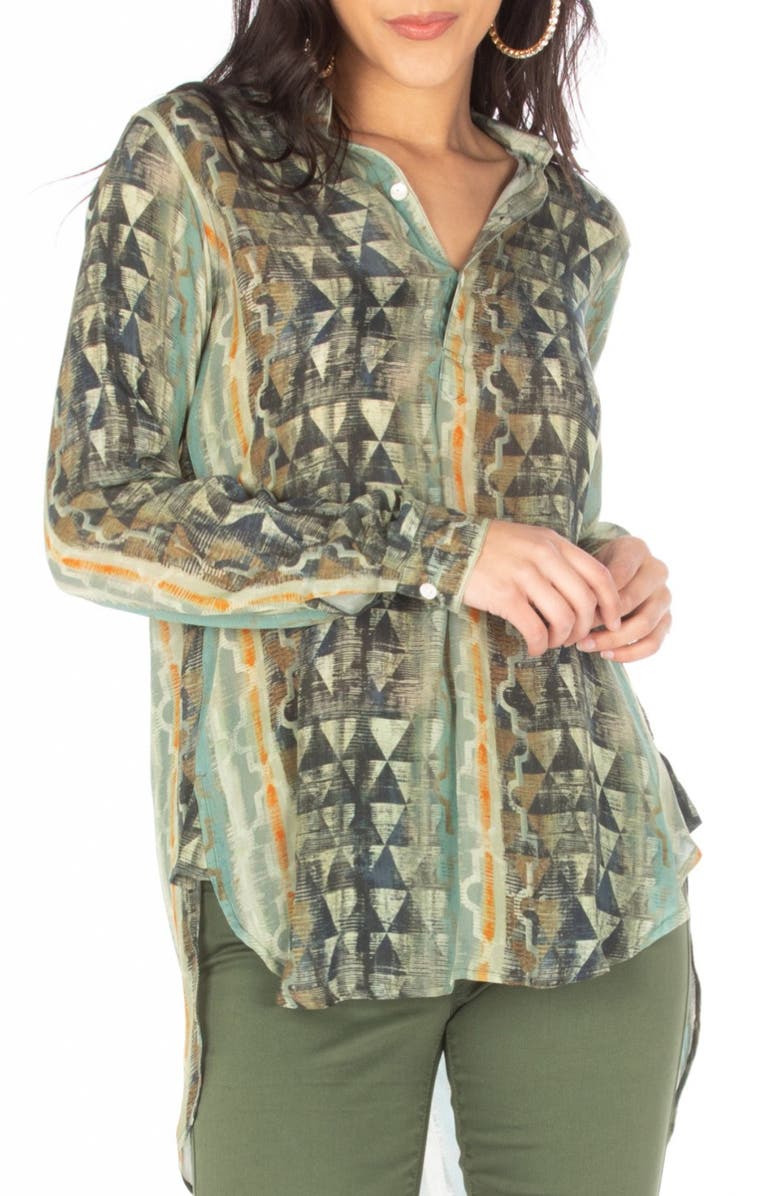 APNY Long Sleeve Tunic Shirt, Main, color, 