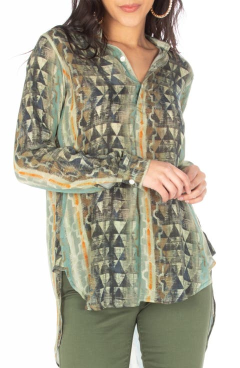 Long Sleeve Tunic Shirt