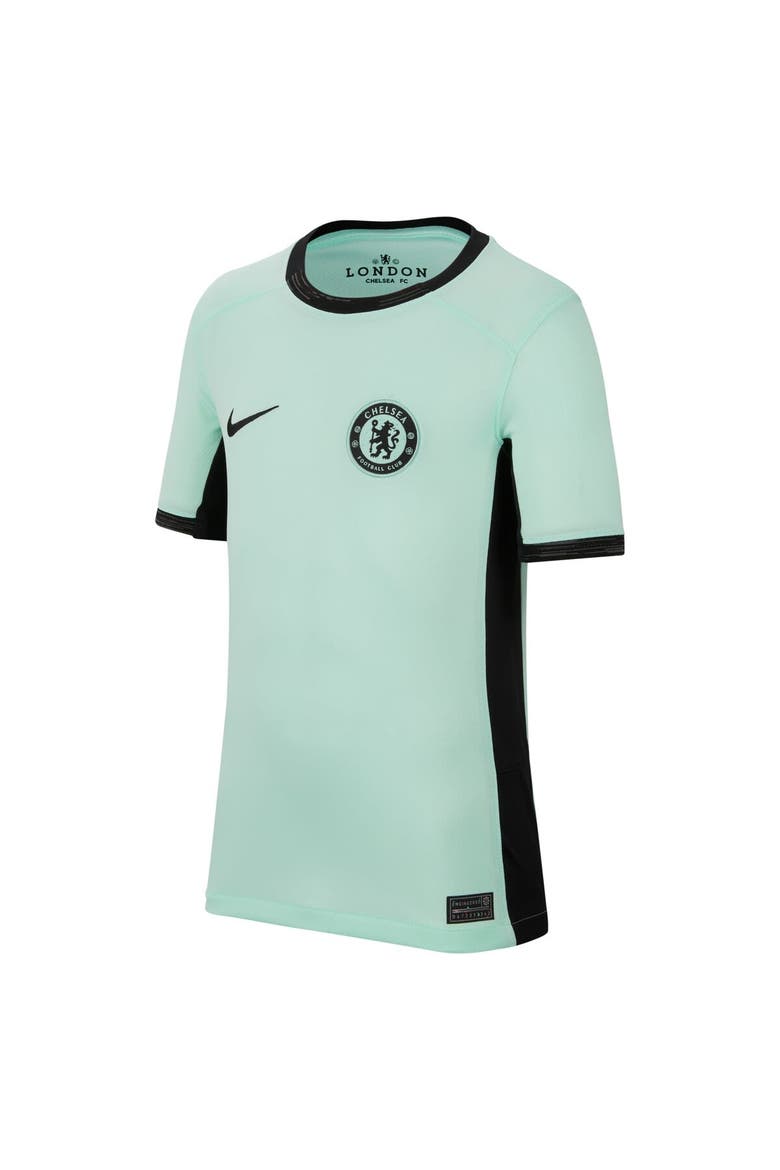 Youth Nike Reece James Mint Chelsea 2023/24 Third Stadium Replica Player Jersey, Alternate, color, Mint