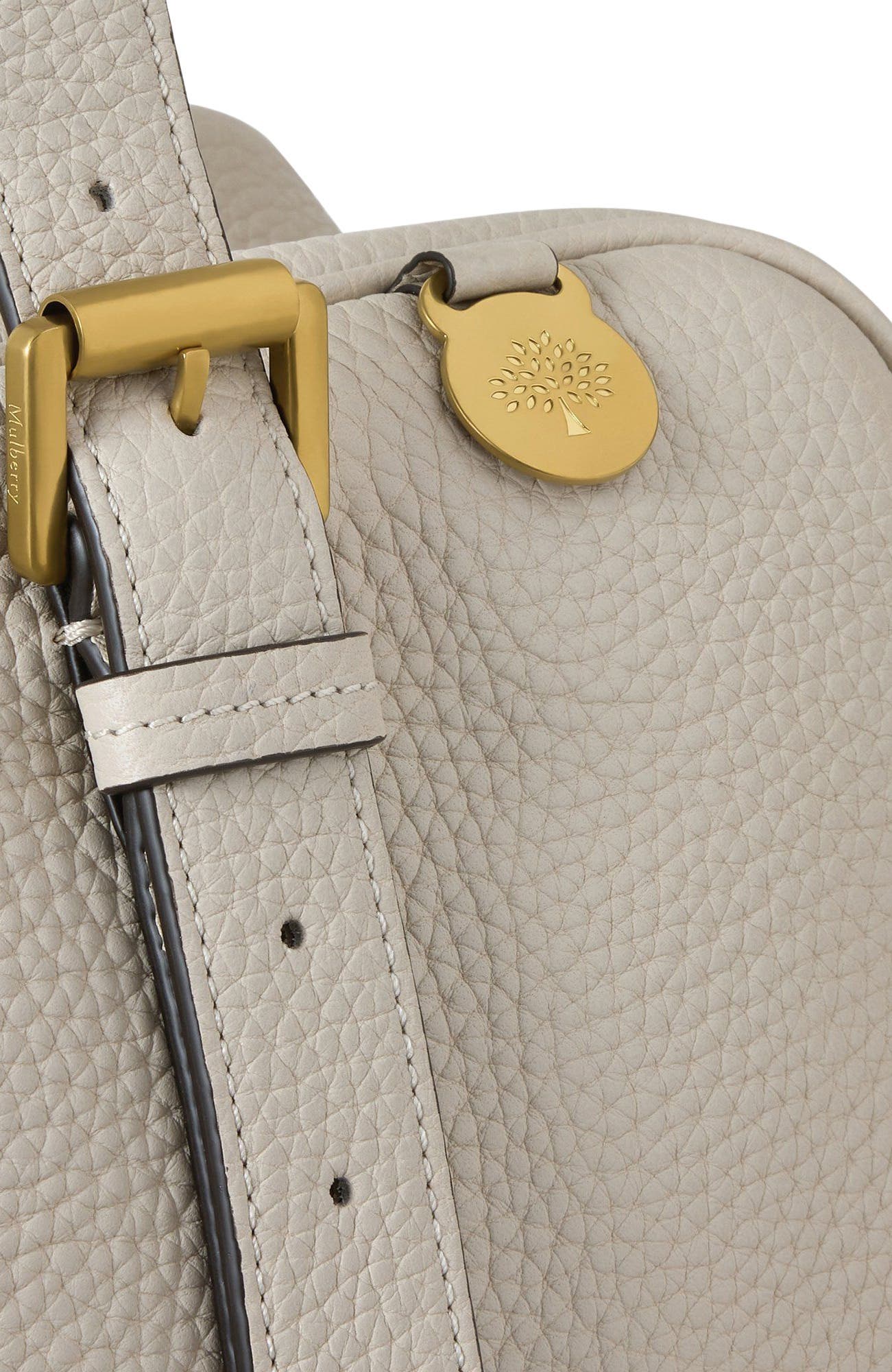 Mulberry Boston Shoulder Bag, Alternate, color, Chalk