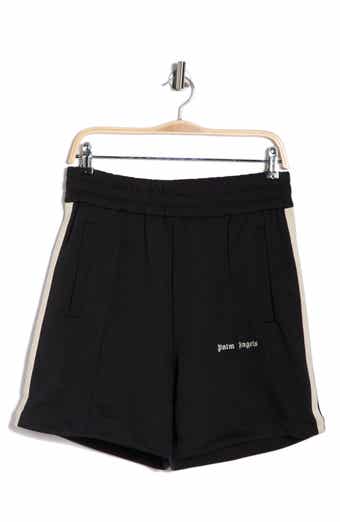 Palm Angels Fleece Elastic Waist Shorts