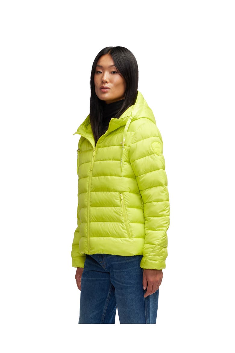 Women's Kateri Light Weight Boxy Puffer, Alternate, color, Neo Green
