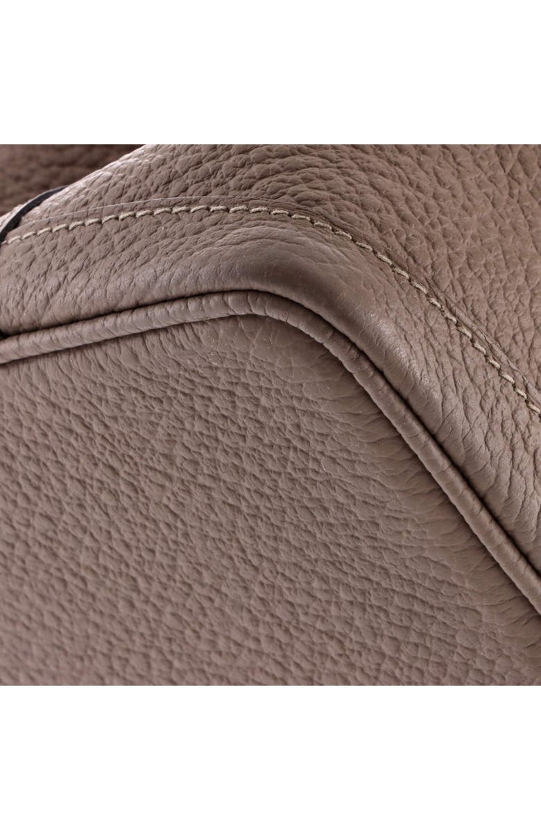 Pre-Owned Hermes Garden Party Tote Leather 30, Alternate, color, Gris Asphalte