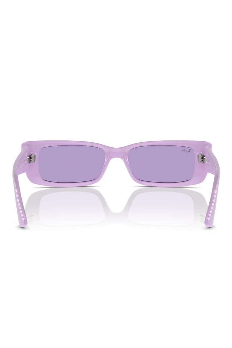 Teru 54mm Rectangle Sunglasses, Alternate, color, VIOLET