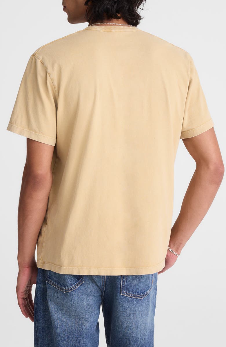 Madewell Allday Garment Dyed Cotton T-Shirt, Alternate, color, Distant Dune