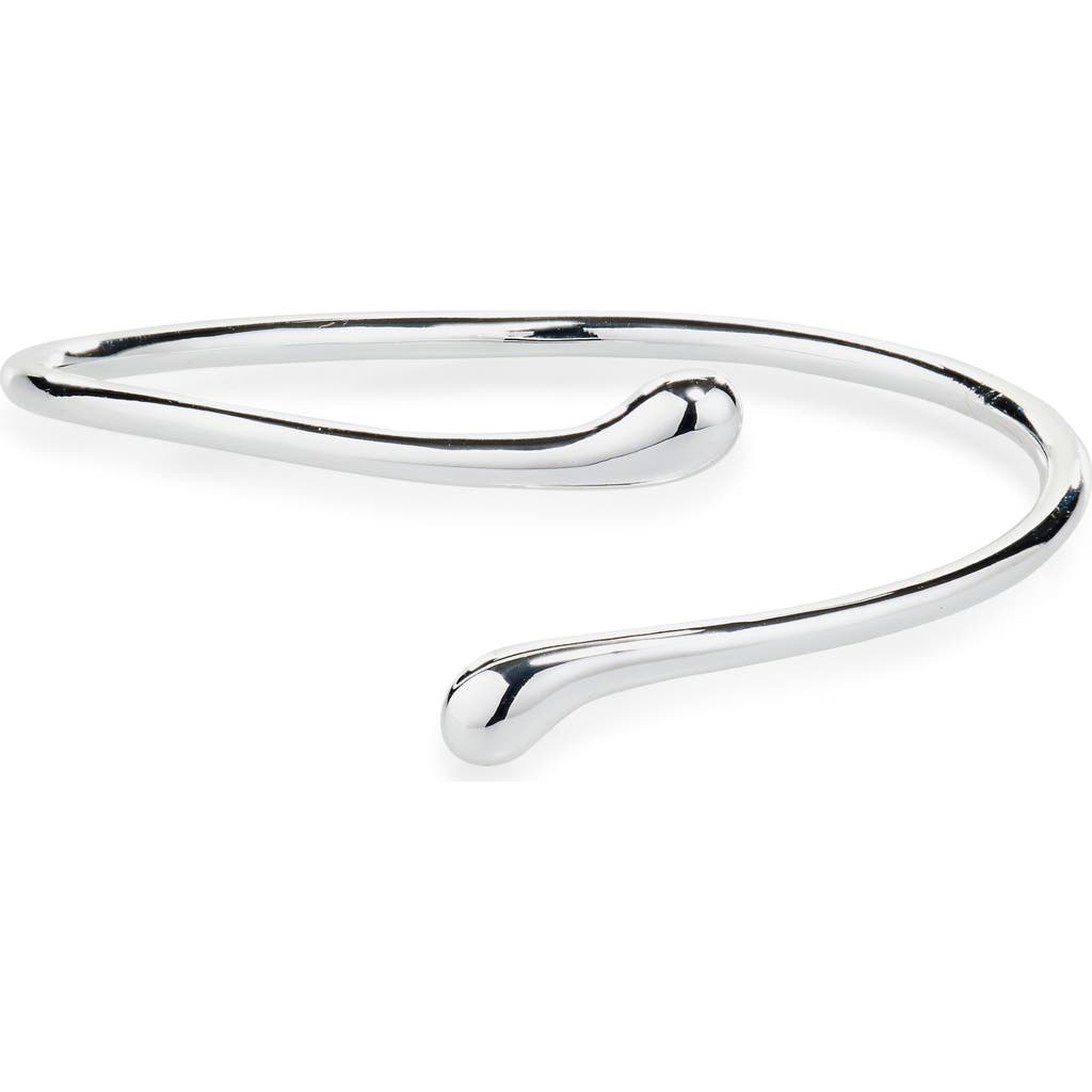 Nordstrom Metal Droplet Cuff Bracelet In Silver
