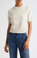 Toccin Elsie Short Sleeve Wool & Cashmere Sweater