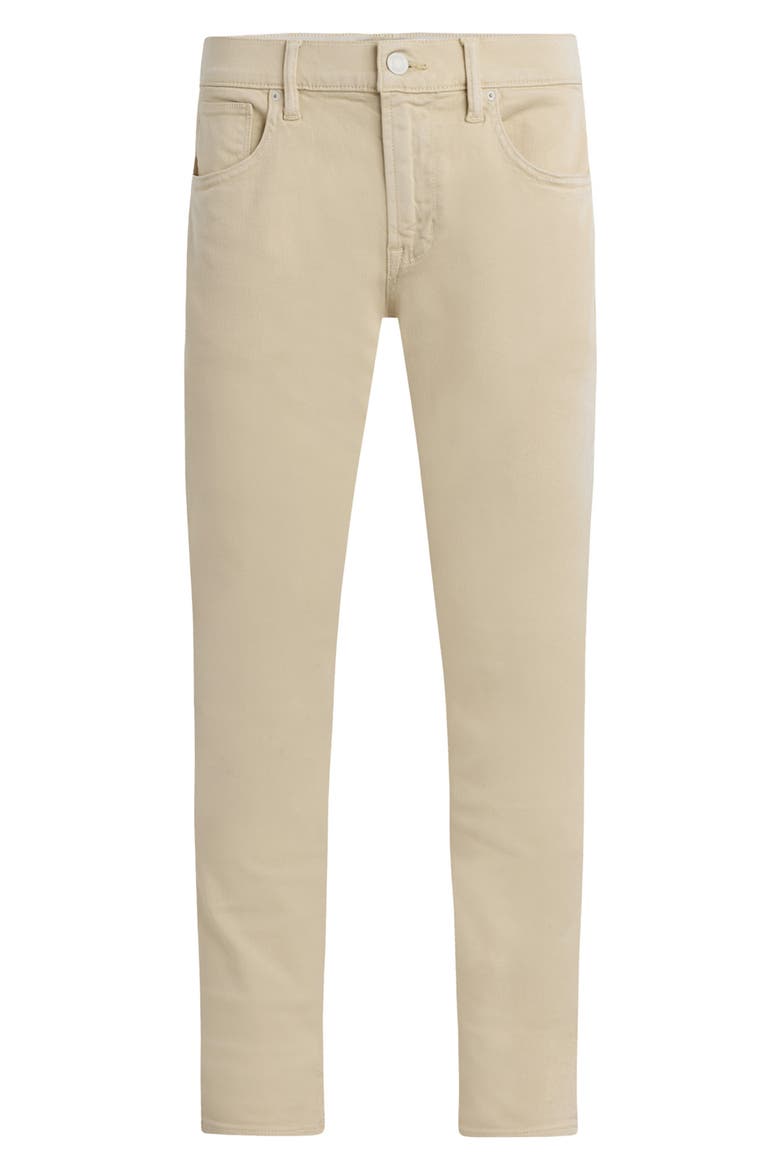 Blake Slim Straight Stretch Twill 5-Pocket Pants, Alternate, color, BEIGE