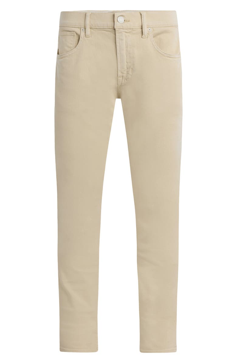 Hudson Jeans Blake Slim Straight Stretch Twill 5-Pocket Pants, Alternate, color, Beige