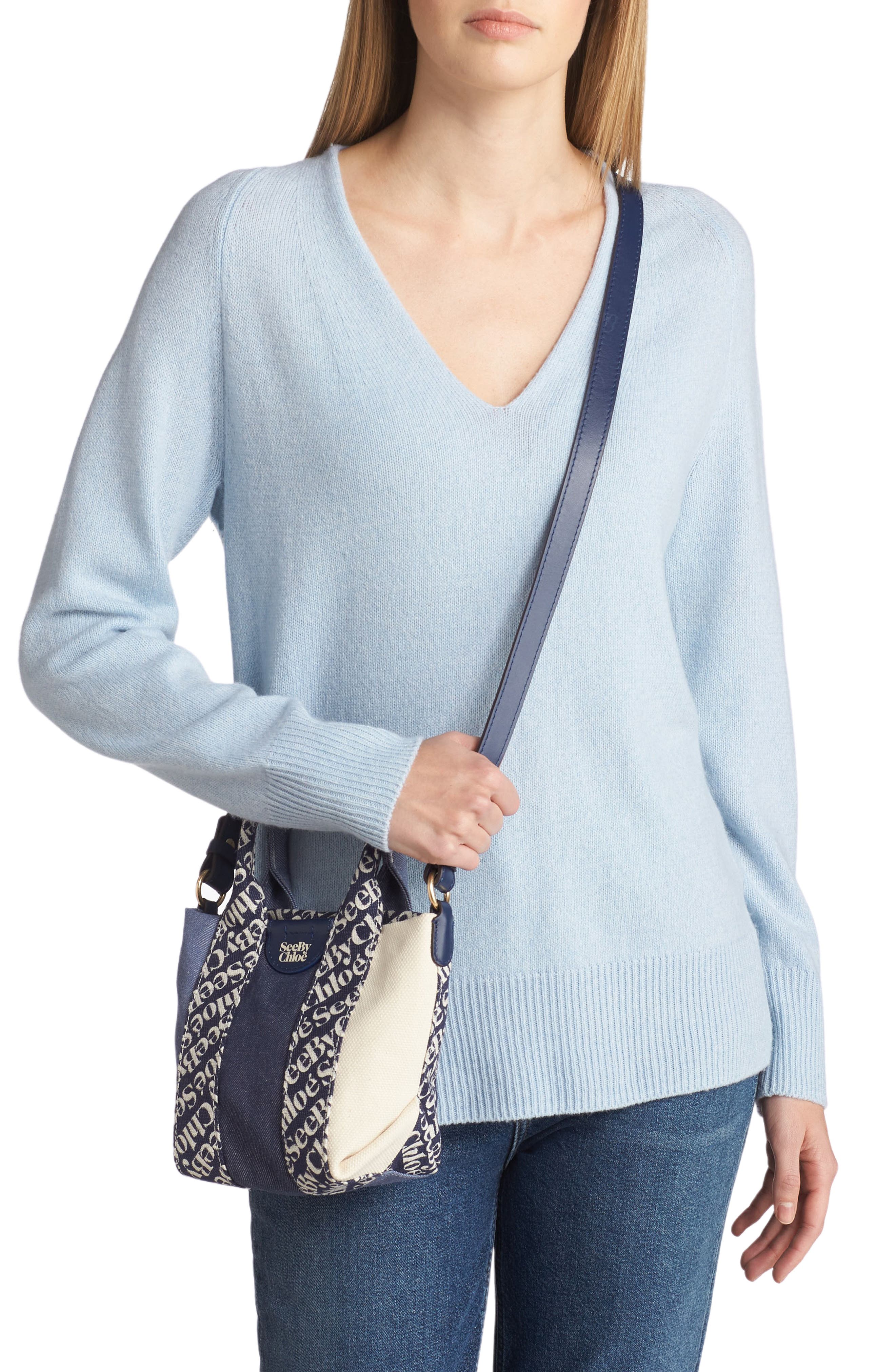 See by Chloé Laetizia Crossbody Tote Bag, Alternate, color, 