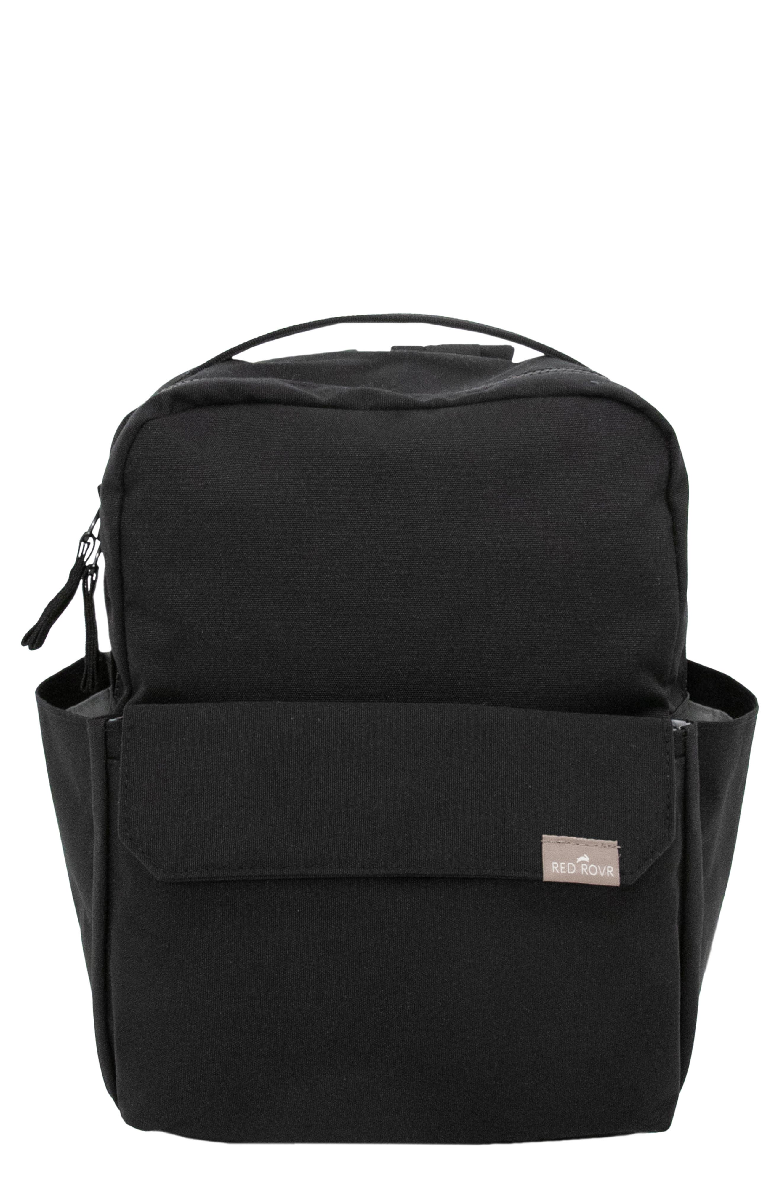 RED ROVR Mini Roo Diaper Backpack, Main, color, Black