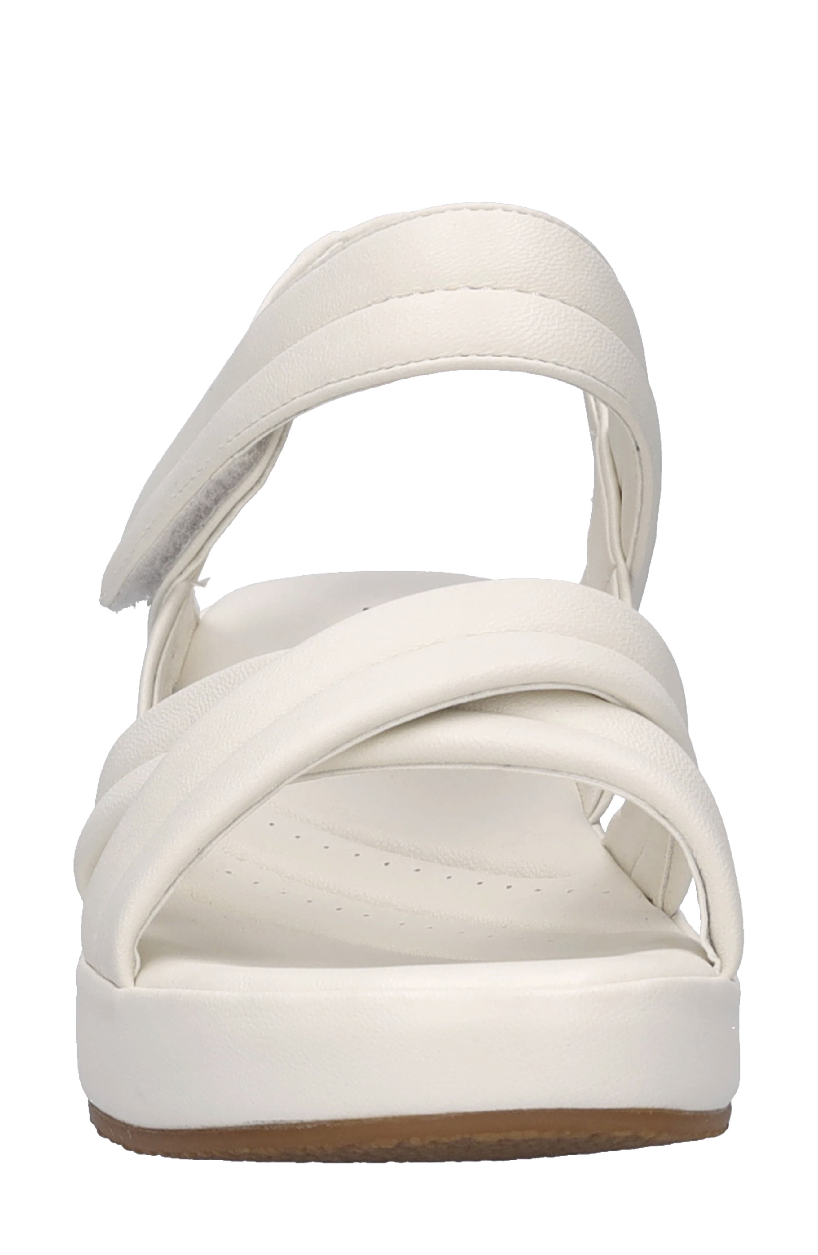Eve 04 Wedge Sandal, Alternate, color, WHITE