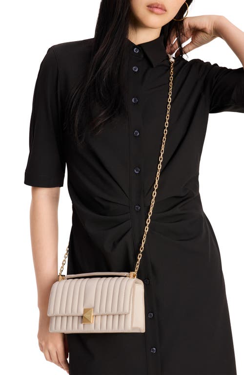 Kate Spade Deco Quilted Leather Mini Flap Chain Crossbody Bag