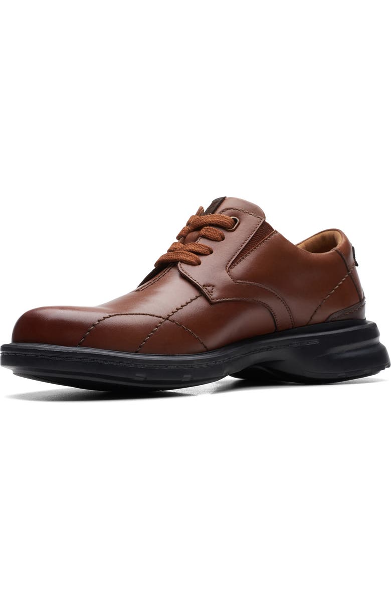 Clarks<sup>®</sup> Gessler Lace-Up Derby, Alternate, color, Dark Tan Leather