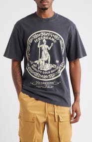 ICECREAM Oversize Seal Graphic T-Shirt