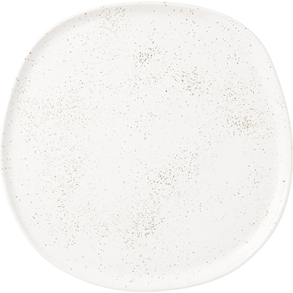 Haand Ripple Dinner Plate In Brown