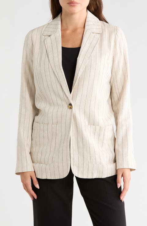 Bronson Pinstripe Blazer