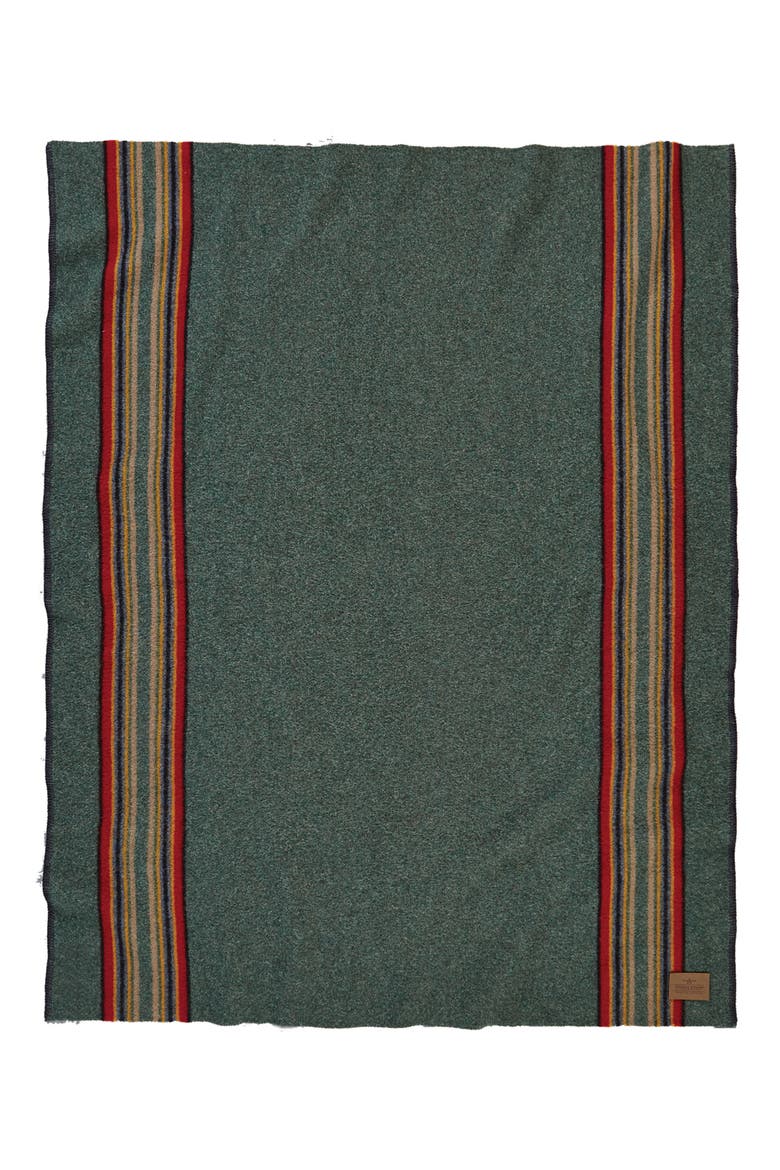 Yakima Camp Throw, Alternate, color, GREEN HEATHER