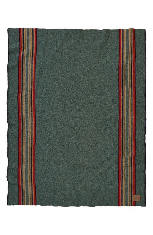 Pendleton Yakima Camp Throw In Green