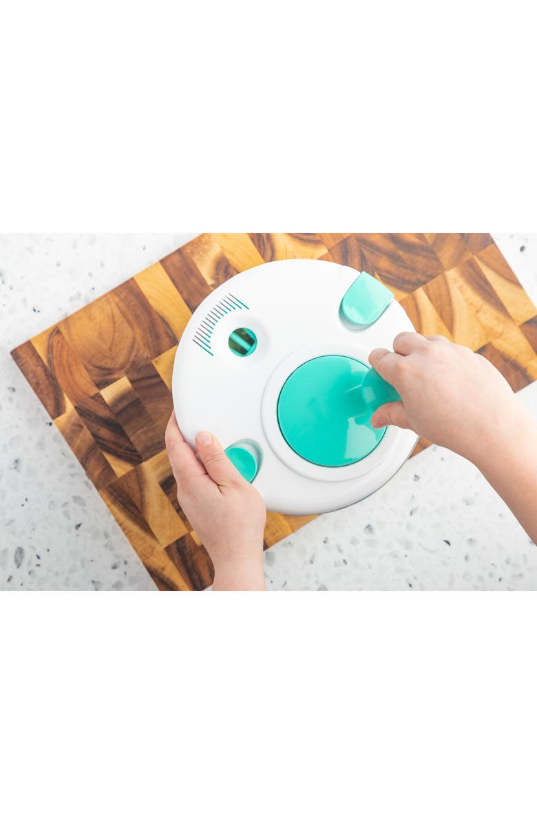 Core Home 5-Liter Salad Spinner, Alternate, color, Caribbean