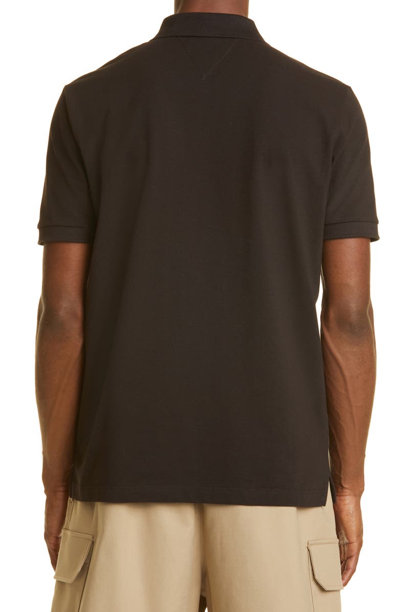 Bottega Veneta Short Sleeve Cotton Piqué Men's Polo, Alternate, color, 