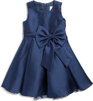 Rare Editions Kids' Bow Mikado Party Dress