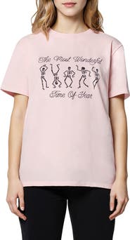 Wildfox Ryan Favorite Time Graphic T-Shirt