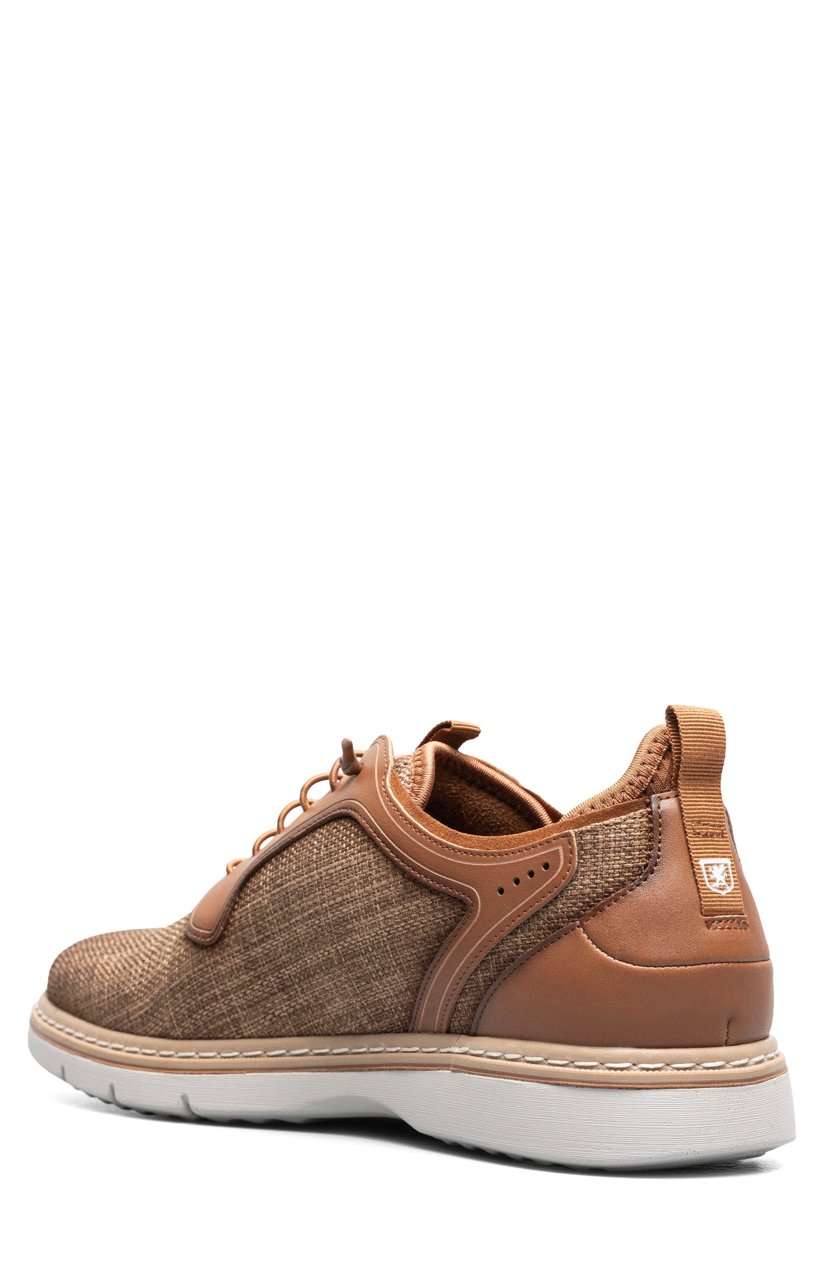 Stacy Adams Sebert Elastic Lace Sneaker, Alternate, color, Tan