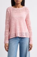 beachlunchlounge Tiara Crochet Look Sweater