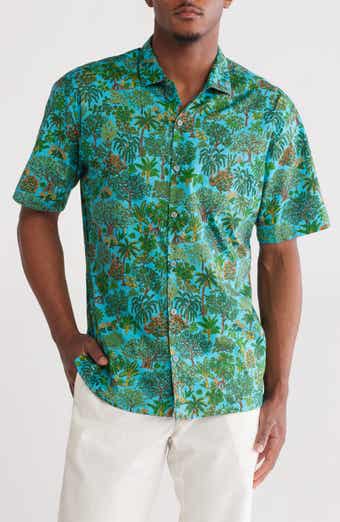 Tori Richard Trees of Hawaii Short Sleeve Button-Up Shirt
