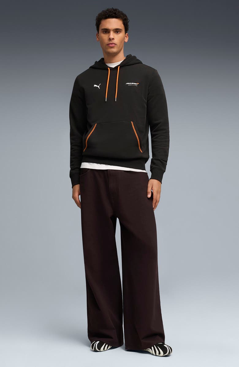 PUMA McLaren F1 Cotton Blend Graphic Hoodie, Alternate, color, Puma Black