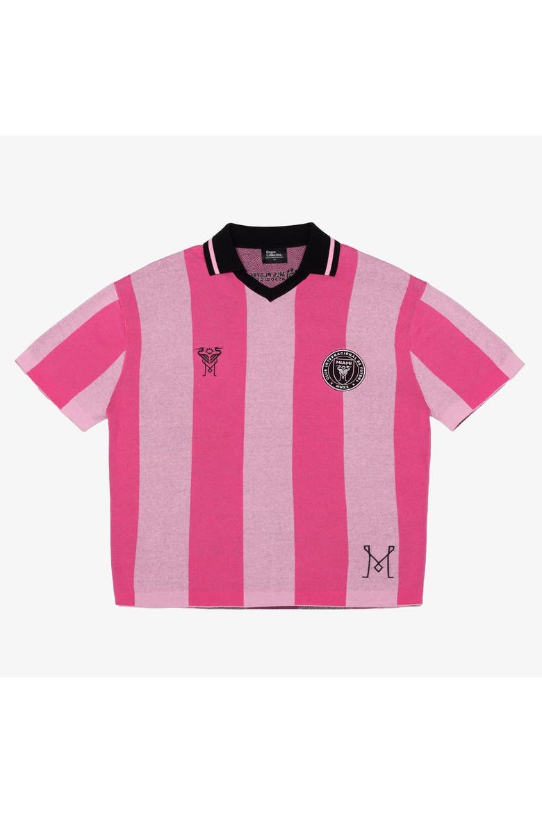 Unisex Peace Collective Lionel Messi Pink Inter Miami CF Knit Fashion Top, Alternate, color, Pink