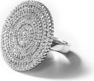 ZARUX Eternity ring with Moissanite stone