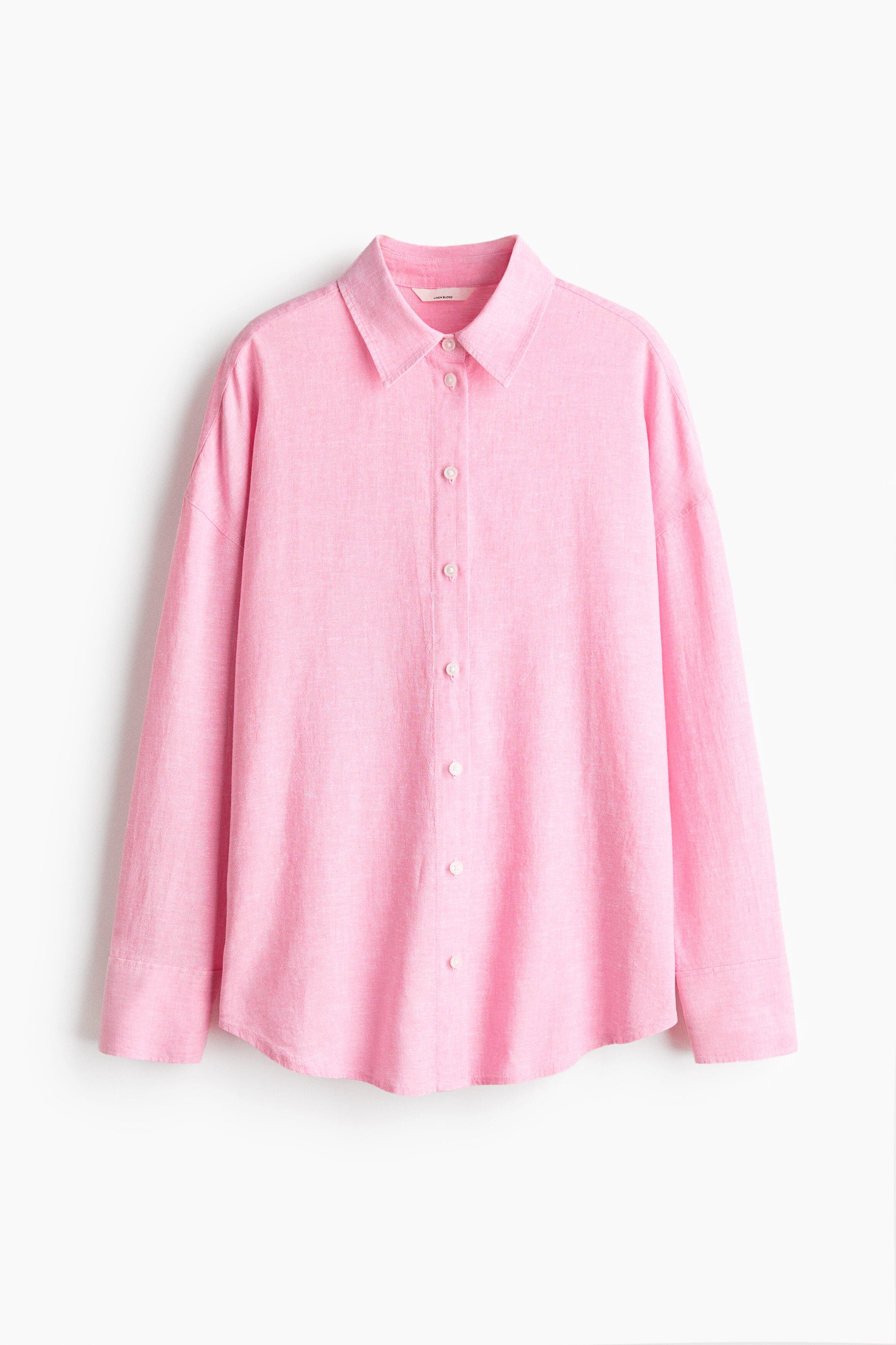 Oversized Linen-blend Shirt - image 5