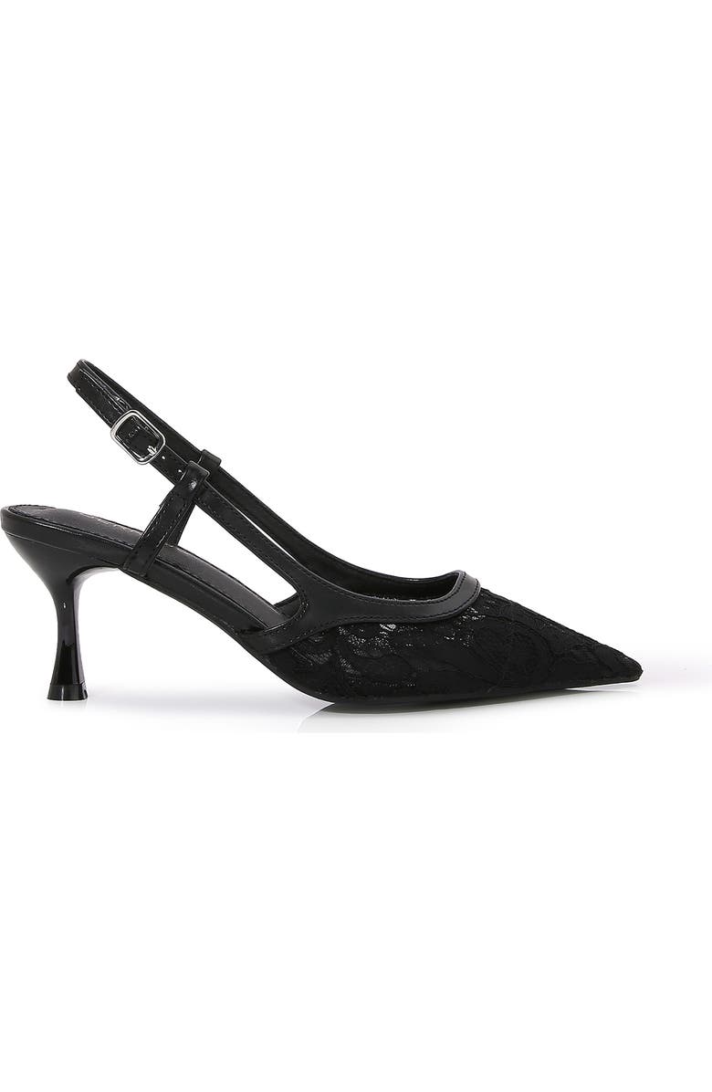 BERNESS Heidi Lace Slingback Pump, Alternate, color,