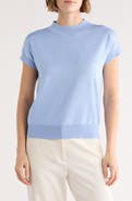 T Tahari Short Sleeve Crew Sweater