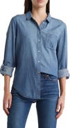 Caslon® Casual Chambray Button-Up Shirt