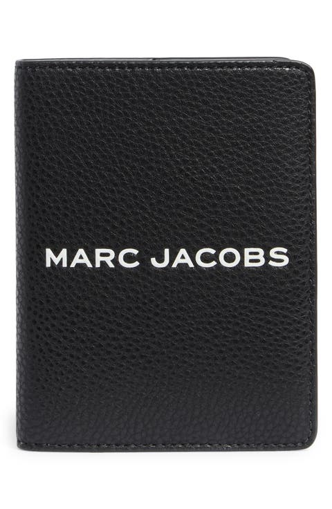 Bold Logo Leather Passport Case