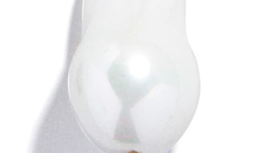 Baublebar Teagan Faux Pearl Lariat Necklace In Gold