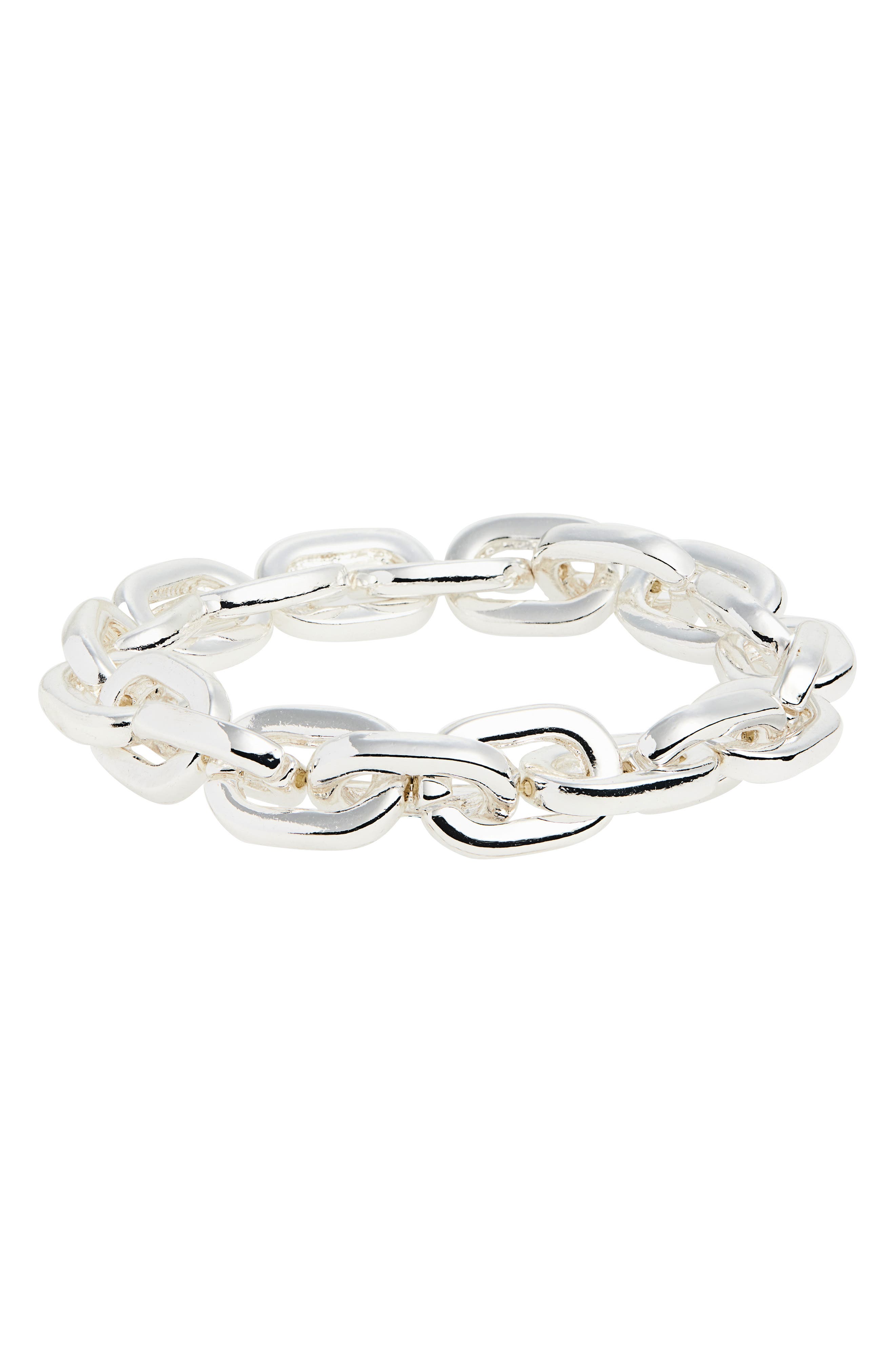NORDSTROM RACK Chunky Link Stretch Bracelet
