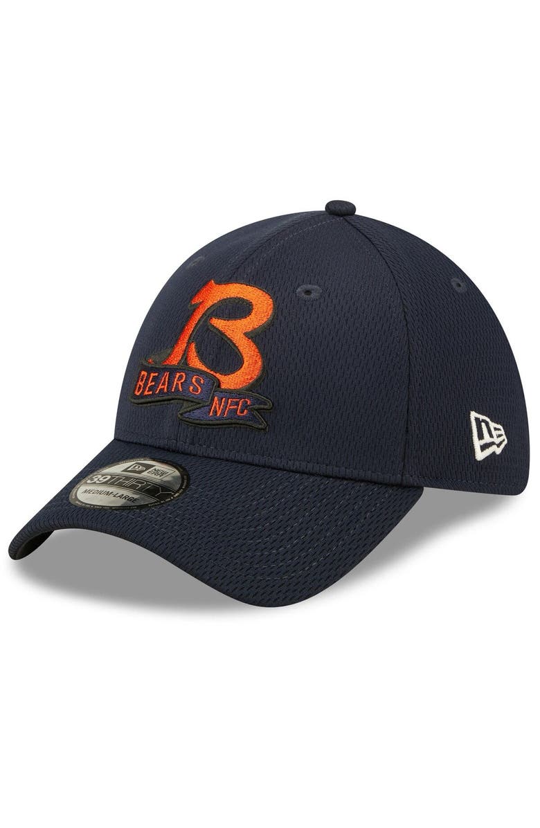 New Era Men's New Era Navy Chicago Bears 2022 Sideline 39THIRTY Coaches Flex Hat, Alternate, color, 