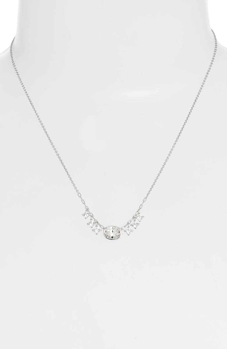 Nadri Issa Medium Shaky Frontal Necklace, Alternate, color, 