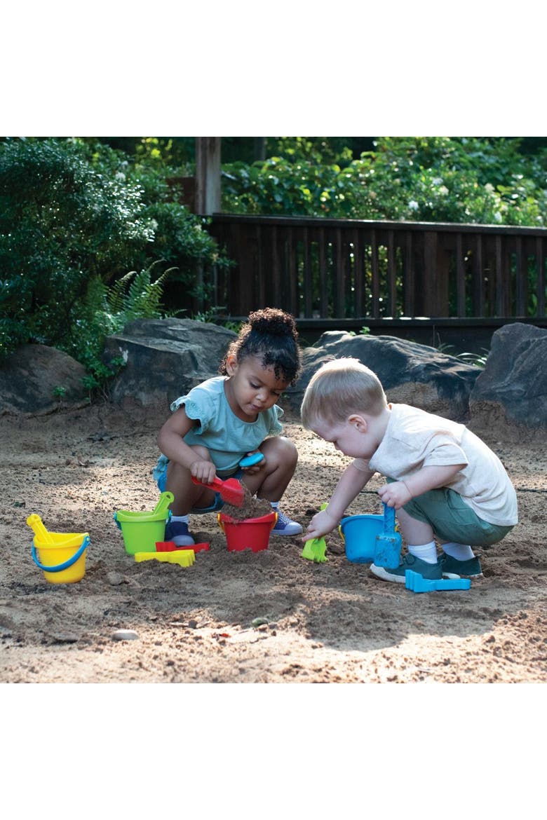 4" Mini Sand Bucket Set - 12 Pieces, Alternate, color, multi