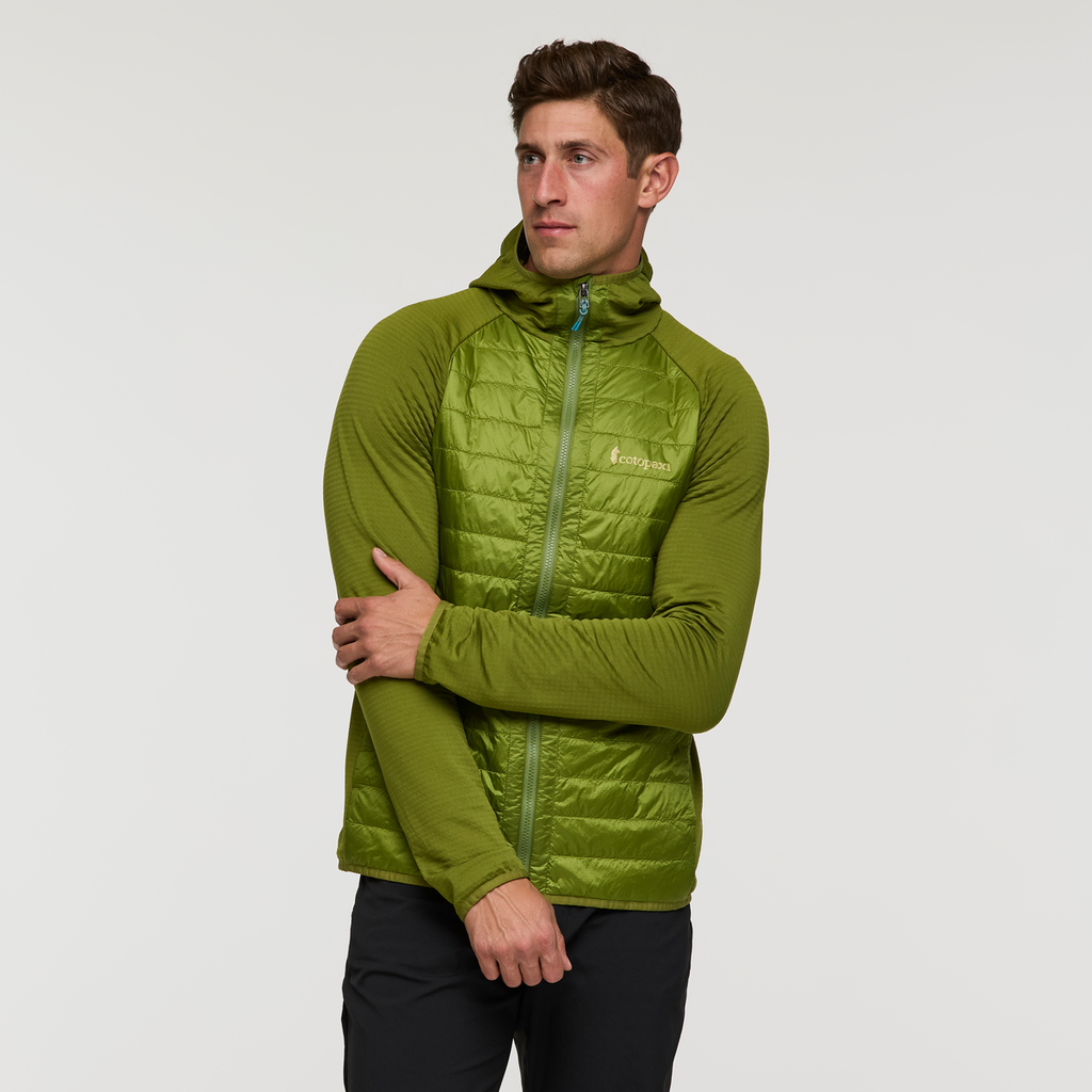 Cotopaxi-amigos-24 Capa Hybrid Insulated Hooded Jacket In Brown