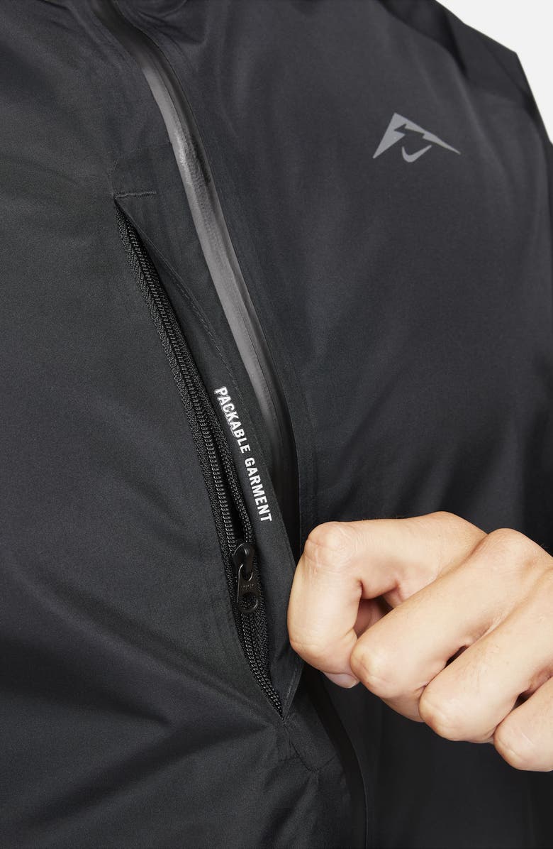 Nike Trail Cosmic Peaks Gore-Tex<sup>®</sup> Infinium<sup>™</sup> Water Resistant Packable Jacket, Alternate, color,