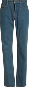 Burberry Dalia Check Pocket Straight Leg Jeans