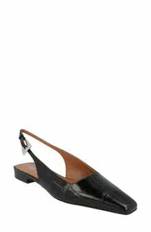 Paris Texas Bettina Slingback Flat
