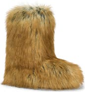 AZALEA WANG Nadianna Faux Fur Bootie