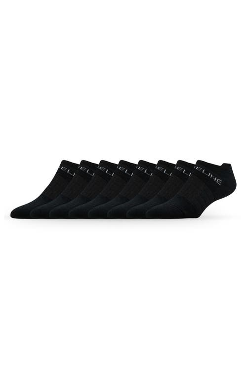 Strideline Premium 8-pack No-show Socks In Black
